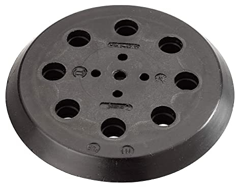 KWB Quick-Stick Haftstützteller, gelocht für Excenterschleifer, Bosch PEX/GEX mit Staubabsaugung