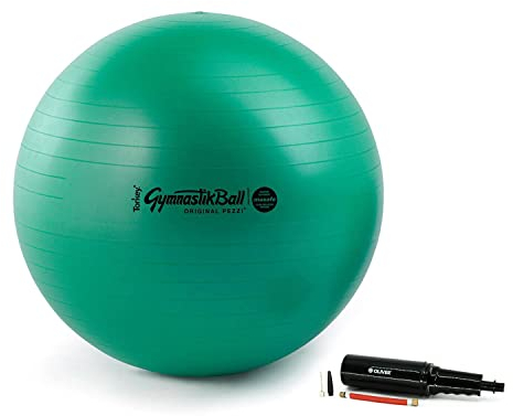 PEZZI Original Pezziball MAXAFE 53 cm m. Pumpe grün Gymnastikball
