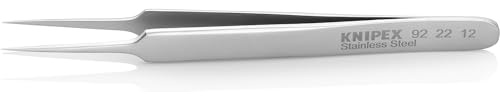 KNIPEX 92 22 12 Precision Tweezers Needle-Pointed Shape 105 mm | 110 mm