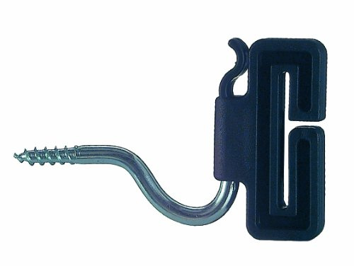Göbel Isolator Breitbandisolator Multi Vorbauisolator bis 40mm und Seil 6mm Stütze schwarz 25 St.