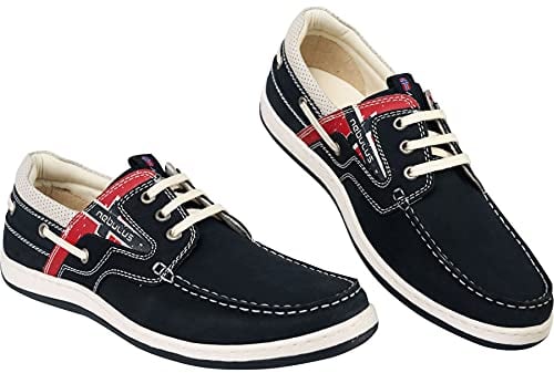 Nebulus T155 Leder-Bootsschuhe Riva, Schuhe, Sneaker, Leder
