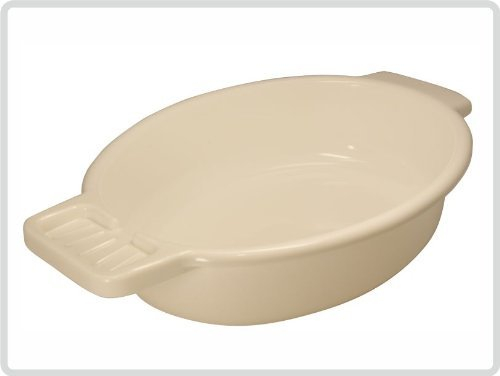 Waschschale Waschschüssel aus Kunststoff mit Seifenablage, Farbe: weiß *Top-Qualität*