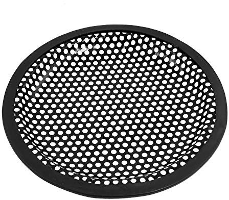 sourcing map 6inch Universal Metal Car Audio Speaker Sub Woofer Grill Cover Black