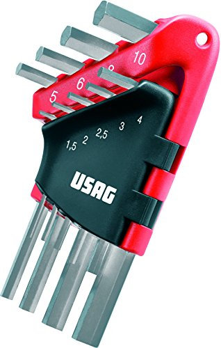 USAG 280 S9 - Serie di 9 chiavi a brugola maschio esagonale 280287