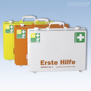 Erste Hilfe-Koffer MT-CD weiß Füllung Ö Norm Z 1020-2