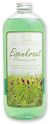 Florex Schafmilchseife Eisenkraut 1 L Flüssigseife Seife Nachfüllflasche Schafmilch Naturseife
