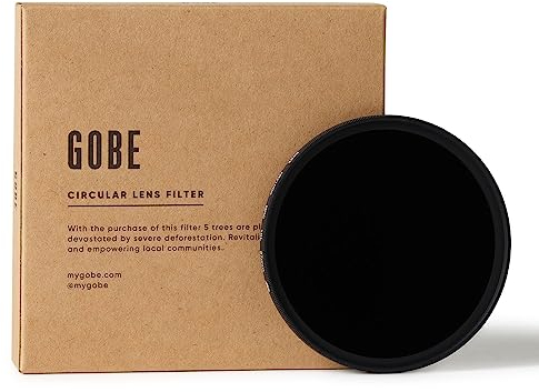 Gobe 37 mm Graufilter ND1000 (10 Stop) ND Filter (2Peak) Black