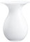 Holmegaard, 4340911, Shape Vase, Glasvase, Mundgeblasen, Weiß, (17 cm)