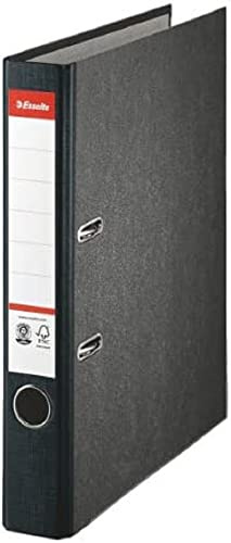 Leitz Esselte Ordner Standard (mit Schlitzen, A4, schmal) schwarz