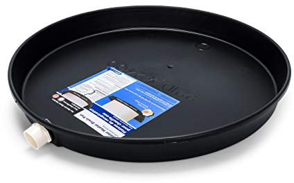 Camco 11460 - Vaschetta di scarico in plastica per scaldabagno, 56 cm, colore: nero