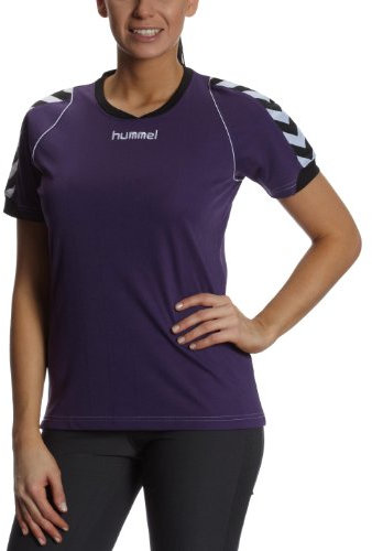 Hummel Bee Authentic Maglia a maniche corte da uomo in jersey, Viola (PURPLE REIGN), XL