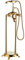 Nostalgie Retro Wannen Stand Armatur Badewanne Freistehend Sanglingo Gold