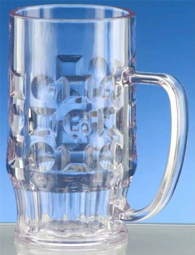 12 St. Bierkrug 0,3l - Kunststoff mit Glasoptik - Set Angebot