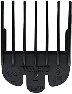 Wahl Professionelle Aufsteckkämme für Nylon-Haarschneidemaschinen, 6 mm | PASSEND FÜR: Super Taper, Taper2000, Legend, Cordless Senior, Magic Clip, Balding