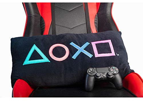 YREKO Homadict - Cojín de Playstation con Logotipo (60 x 30 cm), diseño de Logotipo, Accesorio Decorativo