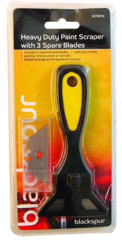 Blackspur BB-SCR314 Heavy Duty Paint Scraper with 3-Blades