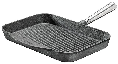 SKEPPSHULT Grillpfanne, Cut Iron, Black, 32x22 cm