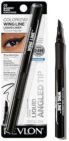 Revlon ColorStay Liquid Triple Edge Eye Pen, Blackest Black