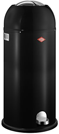 Wesco Poubelle à pédale kickmaster Maxi 40 l (Noir)