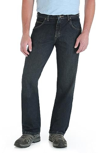 Wrangler Herren Big Rugged Wear Relaxed Straight Fit Jeans, Union, 35W / 34L