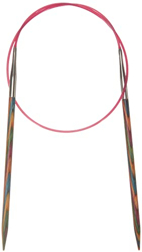 KnitPro K21323 Rundstricknadeln, Holz, Mehrfarbig, 4,5 mm