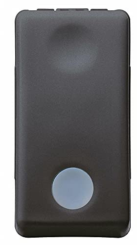 Gewiss - Gw21515 corto circuito - interruttore (10, 250v, nero)