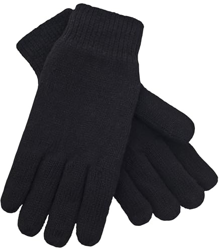 Trespass Mens Gloves Winter Knitted Thinsulate Gloves for Hiking Bargo
