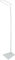 PMP Flèche sur Socle pour Lit Blanc Hauteur 152 cm Diamètre 32 cm