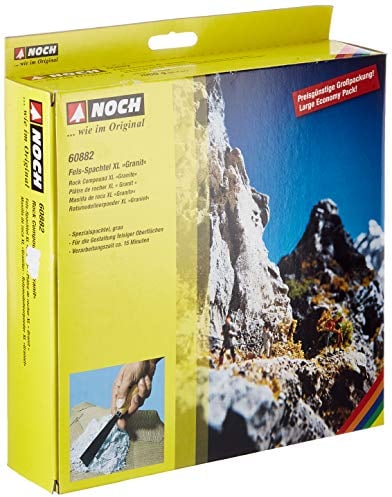 60882 Felsspachtel XL Granit, grau, 1000 g