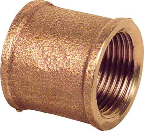 Viega 266554 Muffe Modell 3270 Rotguss, blank, Innengewinde 3/4 Zoll