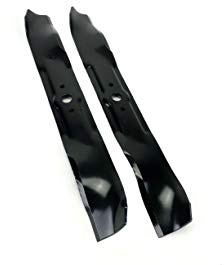 Set di 2 lame di ricambio resistenti Made in USA per Cub Cadet 7423033, 7593830, 74204101, 74204081.