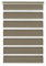 Gardinia 31089 Easyfix Doppelrollo 75 x 150 cm mit einfacher Montage auf dem Fensterflügel durch Kleben oder Klemmen, Mocca