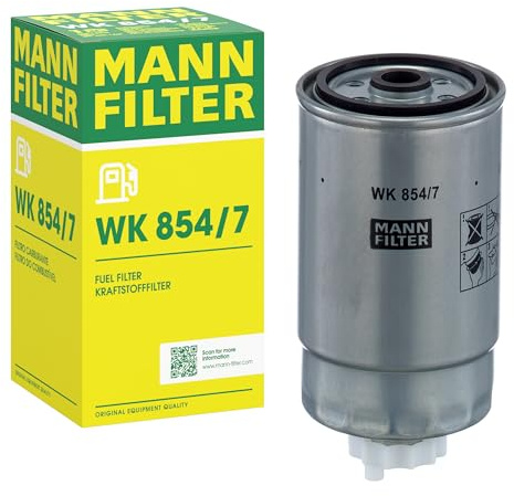 MANN-FILTER, WK 854/7 Fuel Filter | For Passenger Cars, Fuel System Protection, Injector Protection, Clean Fuel Supply, True OE Engineering