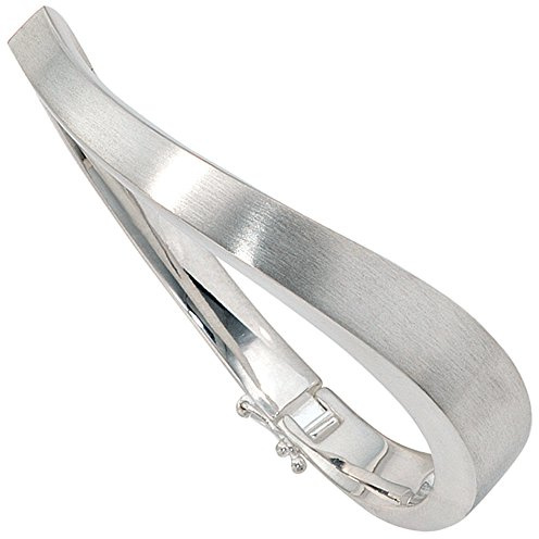 Jobo Damen-Armreif aus 925 Sterling Silber matt
