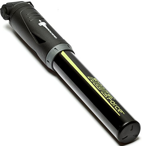 AWE® AWEForce CNC 6063 Alloy Mini Bike/E-Bike Pump with Schrader/Presta Valve Max 80 PSI