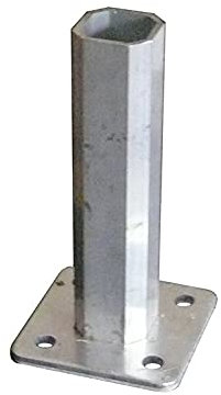 Platine de fixation de pergola