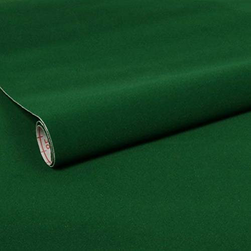 Alkor 3680003 Película Adhesiva para Muebles Efecto Terciopelo Verde, 45 cm x 1 m