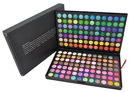 Palette Ombretti, FantasyDay 162 Colori Waterproof Neutri Caldi Tavolozza di Trucco Occhi Opaco e Luccicante in Polvere Set Eyeshadow Palette Set di Trucchi #4 - Natale Regalo Surprise Makeup Gift Set
