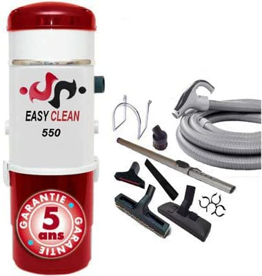 Aspiration centralisée Easy-Clean 400 Garantie 5 Ans (jusqu'à 350 M²) Set Inter 9 M 8 Accessoires 1 Aspi-plumeau Offert