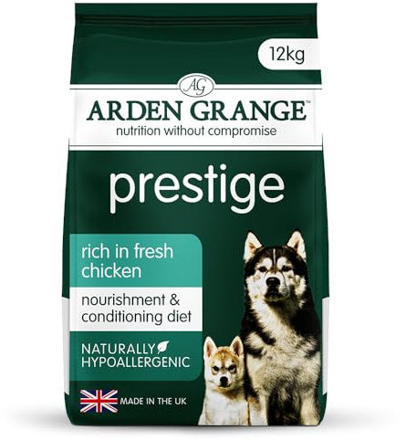 Arden Grange Prestige Dry Dog Food Rich in Fresh Chicken, 12 kg