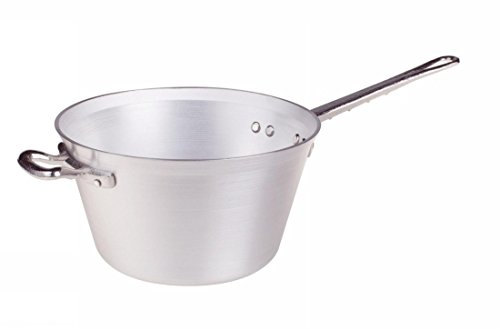 Pentole Agnelli Paiolo per Polenta, 10 L, Alluminio, Argento, 32 cm