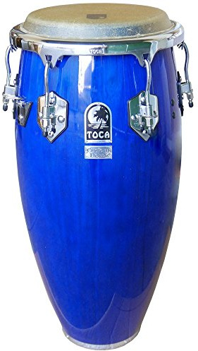 Toca 4611-BW Custom Deluxe Wood Quinto - Blue Wood Finish