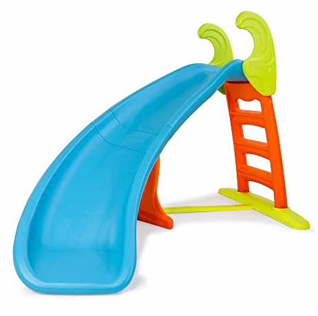FEBER Famosa 800008359 Scivolo Feber Con Curva, Blu
