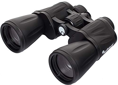 Prismáticos de Astronomía Levenhuk Atom 20x50 de Aumento 20x y Lentes de Gran Apertura para Obtener Imágenes Detalladas de Objetos Muy Distantes