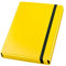 VELOFLEX 4443310 - Sammelbox Velocolor, DIN A4, mit Gummizug, Heftbox aus Karton, glanzkaschiert, gelb, 23 x 32 x 4 cm, 1 Stück