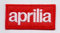 Applikation Aufbügler Patches Stick Emblem Aufnäher Abzeichen APRILIA Logos F1, Moto GP & Sponsoren, Logos F1, Moto GP & Sponsors