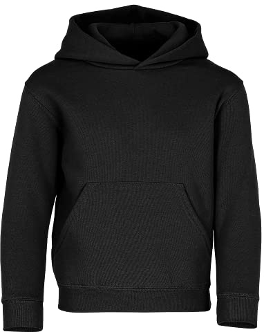 Fruit of the Loom: Kids Hooded Sweat 62-037-0, Größe:164 (14-15);Farbe:Black
