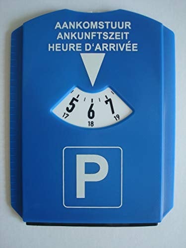 Parkscheibe mit Eiskratzer