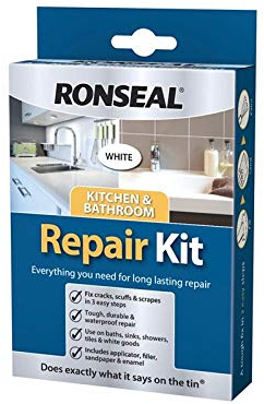 Ronseal KBRK 60g Kitchen and Bathroom Repair Kit, White