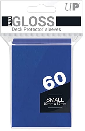Ultra Pro SLEEVES 60 d10 Card Game (Small, Blue)